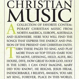 LIBRARY OF CONTEMPORARY CHRISTIAN MUSIC PVG