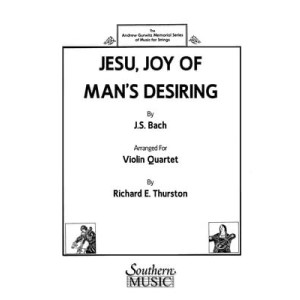 JESU JOY OF MANS DESIRING FOR VIOLIN QUARTET