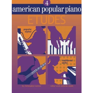 AMERICAN POPULAR PIANO ETUDES LVL 4