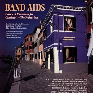 BAND AIDS CONCERT FAVORITES CLARINET BK/CD