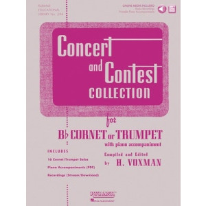 CONCERT AND CONTEST COLLECTION TRUMPET BK/CD