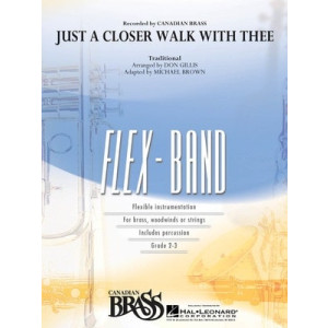 JUST A CLOSER WALK WITH THEE FLEX BAND GR2-3 SC/