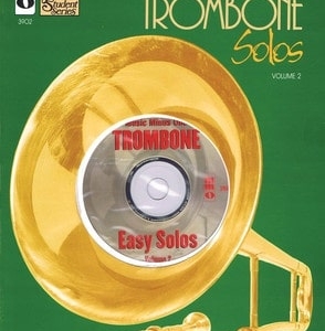 EASY TROMBONE SOLOS STUDENT SERIES VOL 2 BK/CD