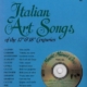 ITALIAN ART SONGS 17TH 18TH CENT V1 LOW BK/CD