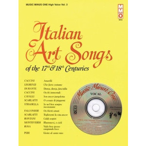 ITALIAN ART SONGS 17TH 18TH CENT V2 HIGH BK/CD