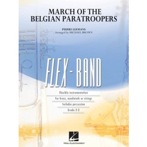 MARCH OF BELGIAN PARATROOPERS FLEXBAND SC/PTS