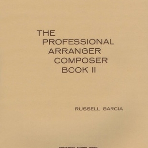 PROFESSIONAL ARRANGER COMPOSER BOOK 2