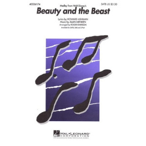 BEAUTY AND THE BEAST MEDLEY SATB ARR EMERSON