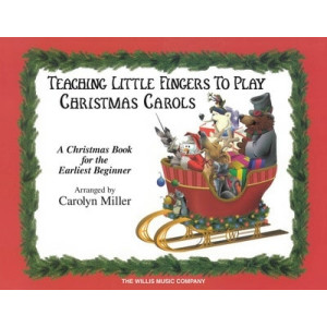 TEACHING LITTLE FINGERS CHRISTMAS CAROLS BK/CD