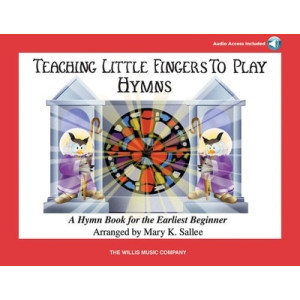 TEACHING LITTLE FINGERS TO PLAY HYMNS BK/CD