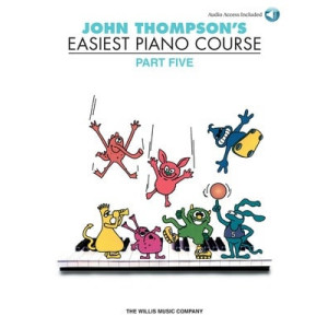 EASIEST PIANO COURSE PART 5 BK/CD