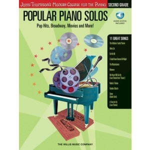 POPULAR PIANO SOLOS - GRADE 2 - BOOK/CD PACK