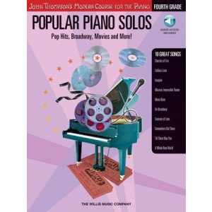 POPULAR PIANO SOLOS - GRADE 4 - BOOK/CD PACK