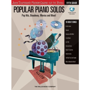 POPULAR PIANO SOLOS GRADE 5 BK/OLA