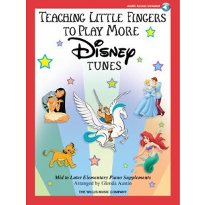 TEACHING LITTLE FINGERS TO PLAY MORE DISNEY TUNES BK/CD