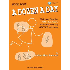 A DOZEN A DAY BOOK 4 - BOOK/CD PACK