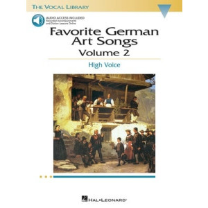 FAVORITE GERMAN ART SONGS VOL 2 BK/CD HIGH