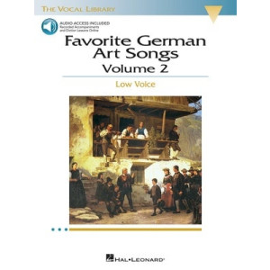 FAVORITE GERMAN ART SONGS VOL 2 BK/CD LOW