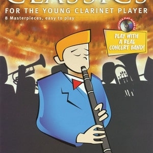 CLASSICS FOR THE YOUNG PLAYER BK/CD CLARINET