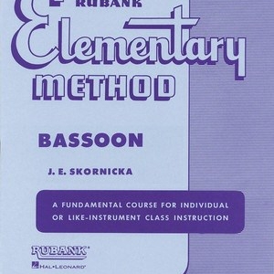 RUBANK ELEMENTARY METHOD BASSOON