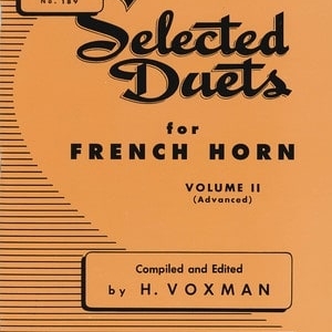 SELECTED DUETS FRENCH HORN VOL 2 ADVANCED