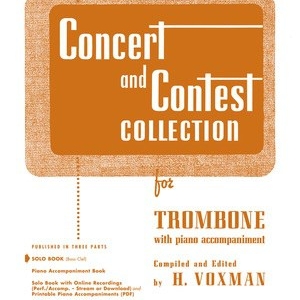 CONCERT AND CONTEST COLLECTION TROMBONE SOLO
