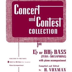 CONCERT AND CONTEST E FLAT OR BB FLAT BASS