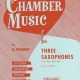 CHAMBER MUSIC 3 SAX