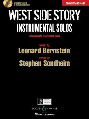 WEST SIDE STORY CLARINET AND PIANO BK/CD INT-ADV