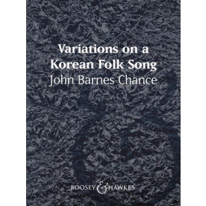 VARIATIONS ON A KOREAN FOLK SONG SC/PT