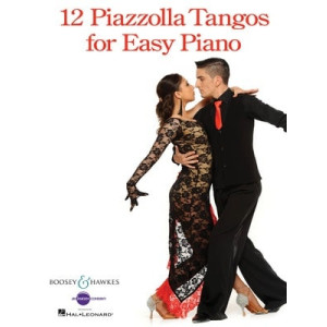 12 PIAZZOLLA TANGOS FOR EASY PIANO