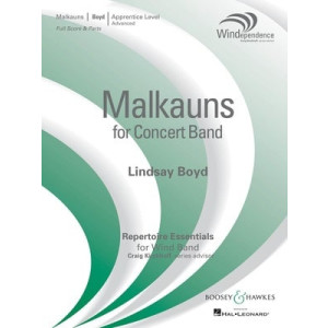 MALKAUNS FOR CONCERT BAND SC/PTS