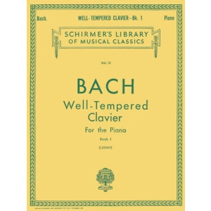 BACH - PRELUDES AND FUGUES BK 1 ED CZERNY