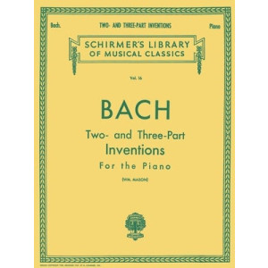 BACH - 2 AND 3 INVENTIONS FOR PIANO ED MASON