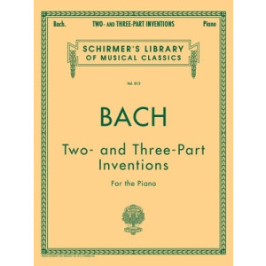 BACH - 2 AND 3 INVENTIONS FOR PIANO ED CZERNY