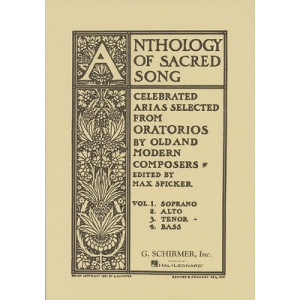 ANTHOLOGY OF SACRED SONGS VOL 3 TENOR