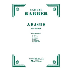 BARBER - ADAGIO FOR STRINGS OP 11 SC/PTS ORIGINAL EDITION