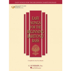 EASY SONGS FOR BEGINNING BARITONE/BASS BK/OLA