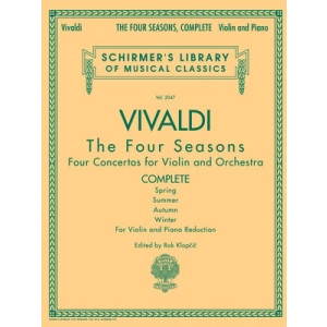 VIVALDI - 4 SEASONS COMPLETE VIOLIN/PIANO