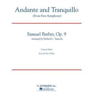 ANDANTE AND TRANQUILLO (FROM 1ST SYMPHONY) GSCB
