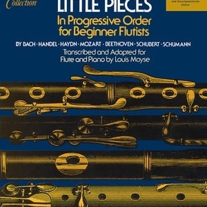 40 LITTLE PIECES FOR FLUTE/PIANO BK/OLA