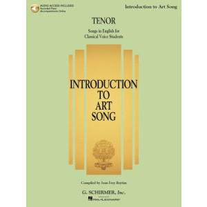 INTRODUCTION TO ART SONG TENOR BK/OLA