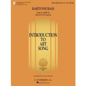 INTRODUCTION TO ART SONG BARITONE/BASS BK/OLA