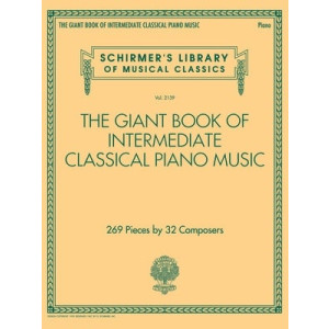 GIANT BOOK OF INTERMEDIATE CLASSICAL PIANO MUSIC