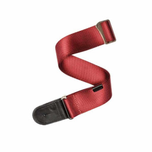 D'Addario Premium Woven Strap, Red,