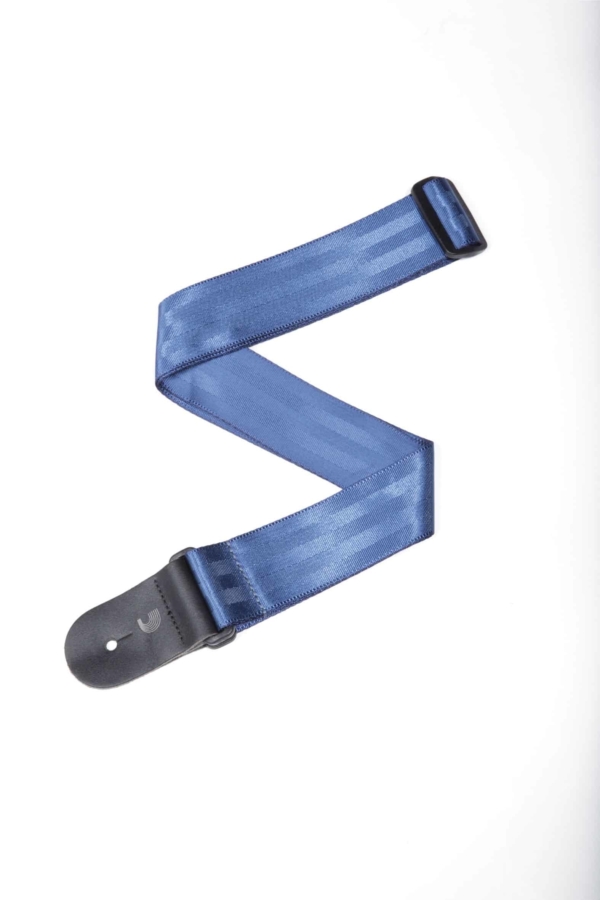 D'Addario Seat Belt Guitar Strap,  Blue
