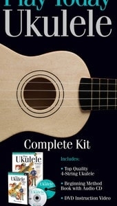 PLAY UKULELE TODAY COMP KIT UKE/BK/CD/DVD