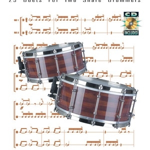 25 DUETS FOR SNARE DRUM BK/CD
