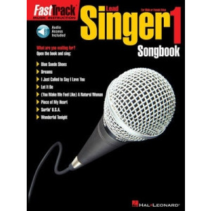 FASTTRACK LEAD SINGER SONGBOOK 1 BK/CD