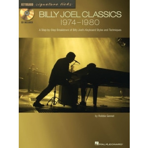 BILLY JOEL CLASSICS SIG LICKS BK/CD 1974-1980